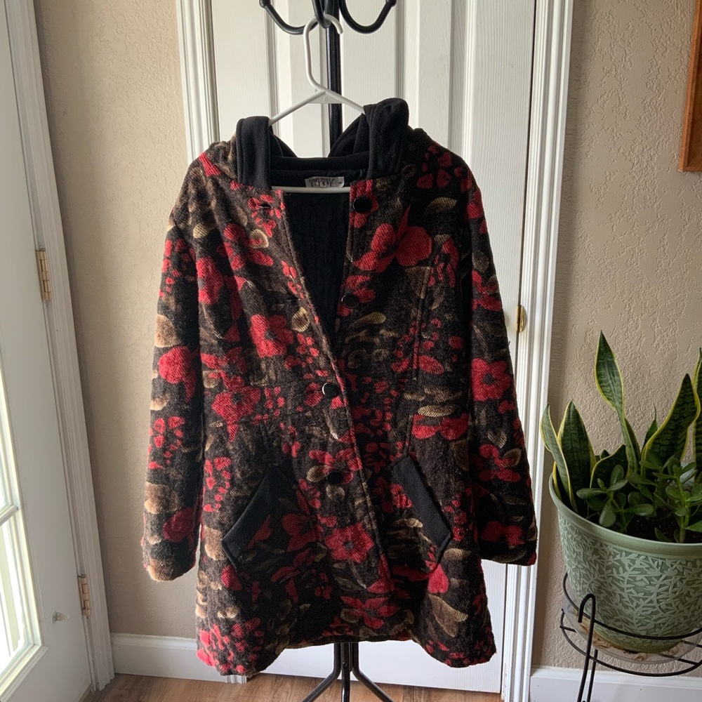 FUNKY PEOPLE VINTAGE HOODED COAT/JACKET